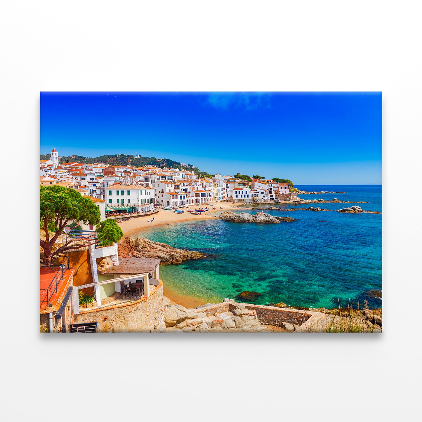 Calella de Palafrugell, Spain Bay Wall Art Decor 100% Australian Made