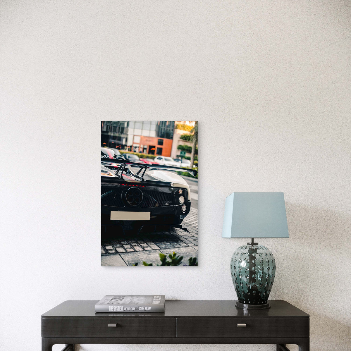 Pagani Zonda Cinque Roadster Metal Print Ready to Hang