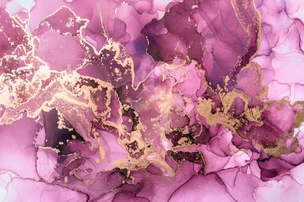 Hand Painted Alcohol Ink Print 100% Australian Made