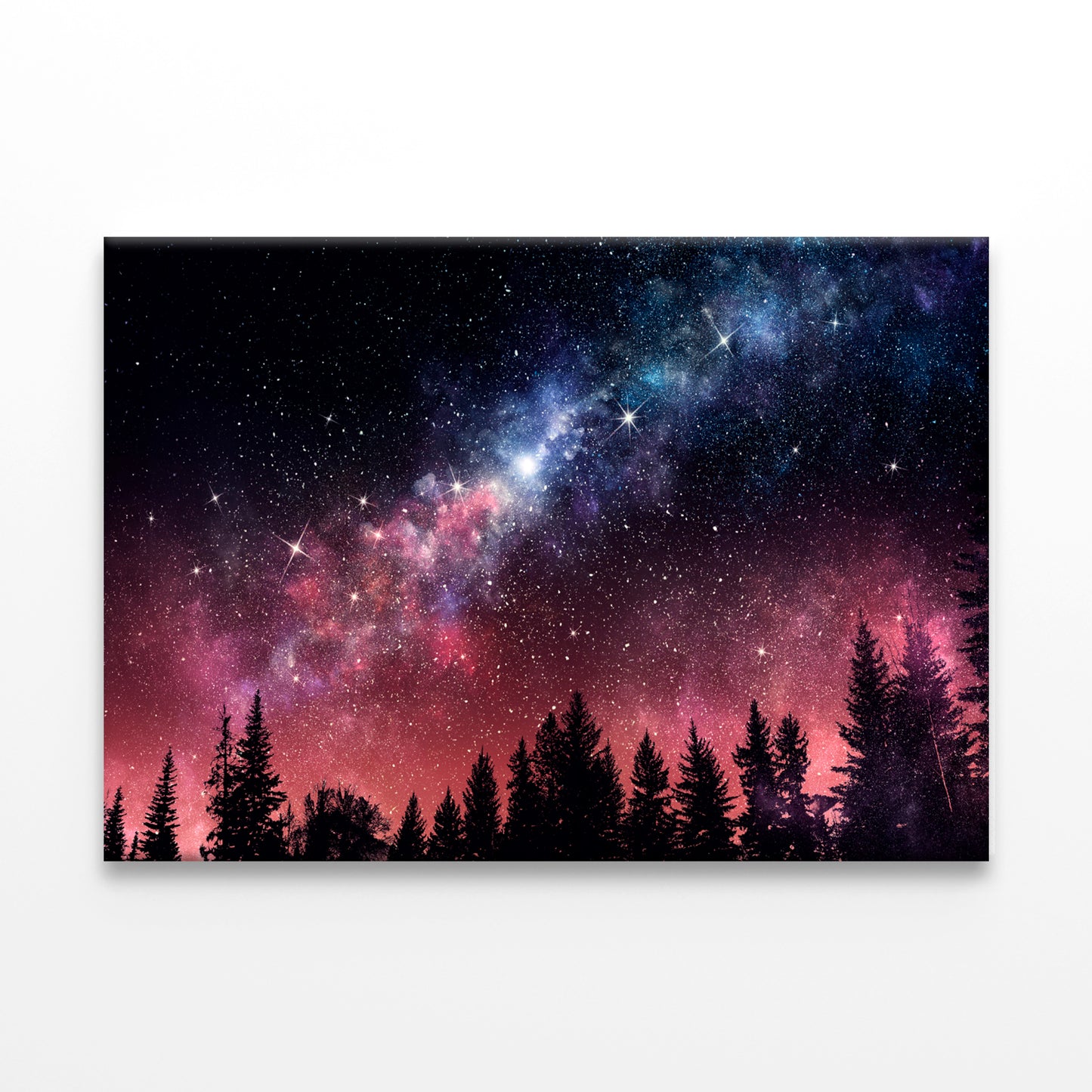 Starry Night Sky Mixed Media Wall Art Decor 100% Australian Made