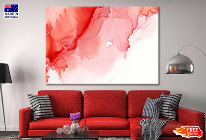 Red Abstract Painting Print 100% Australian Made