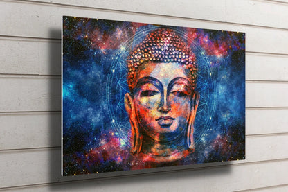 Buddha Wall Art UV Direct Aluminum Print Australian Made Quality