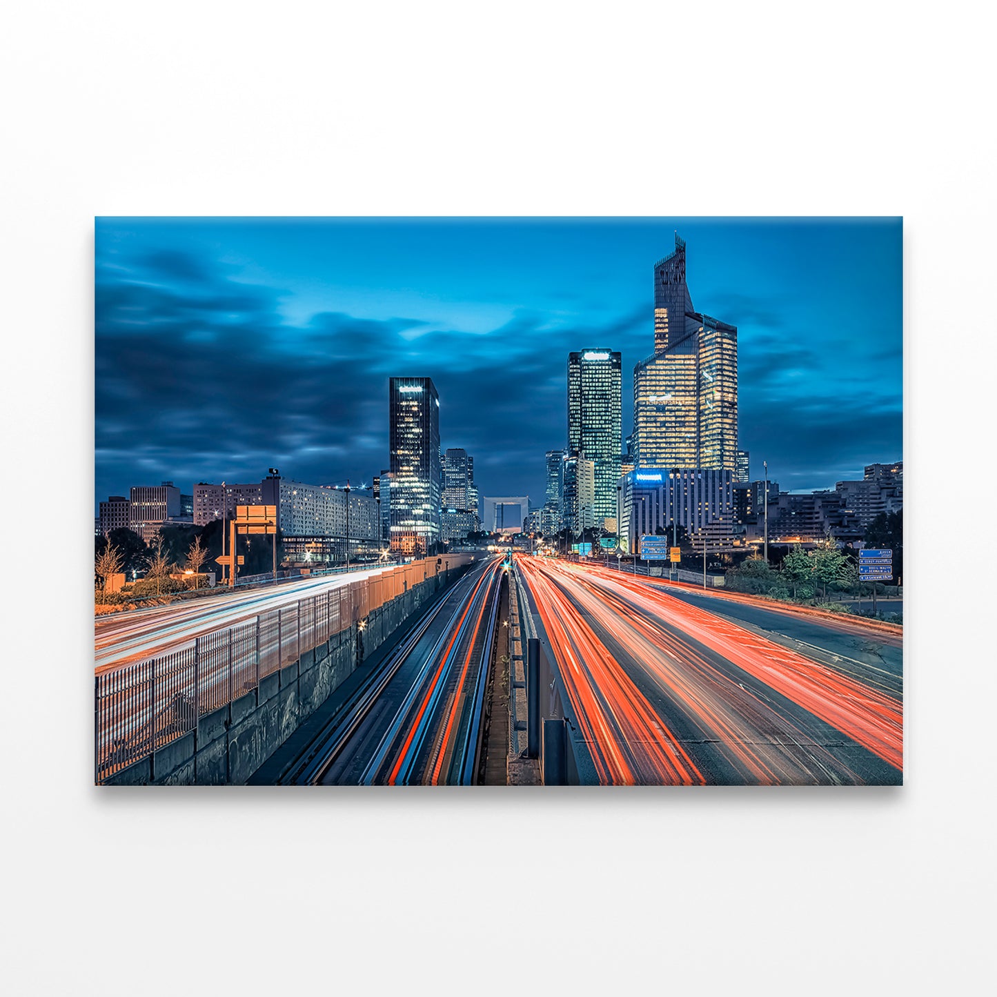 La Defense Paris Skyline View Wall Art Decor 100% Australian Made