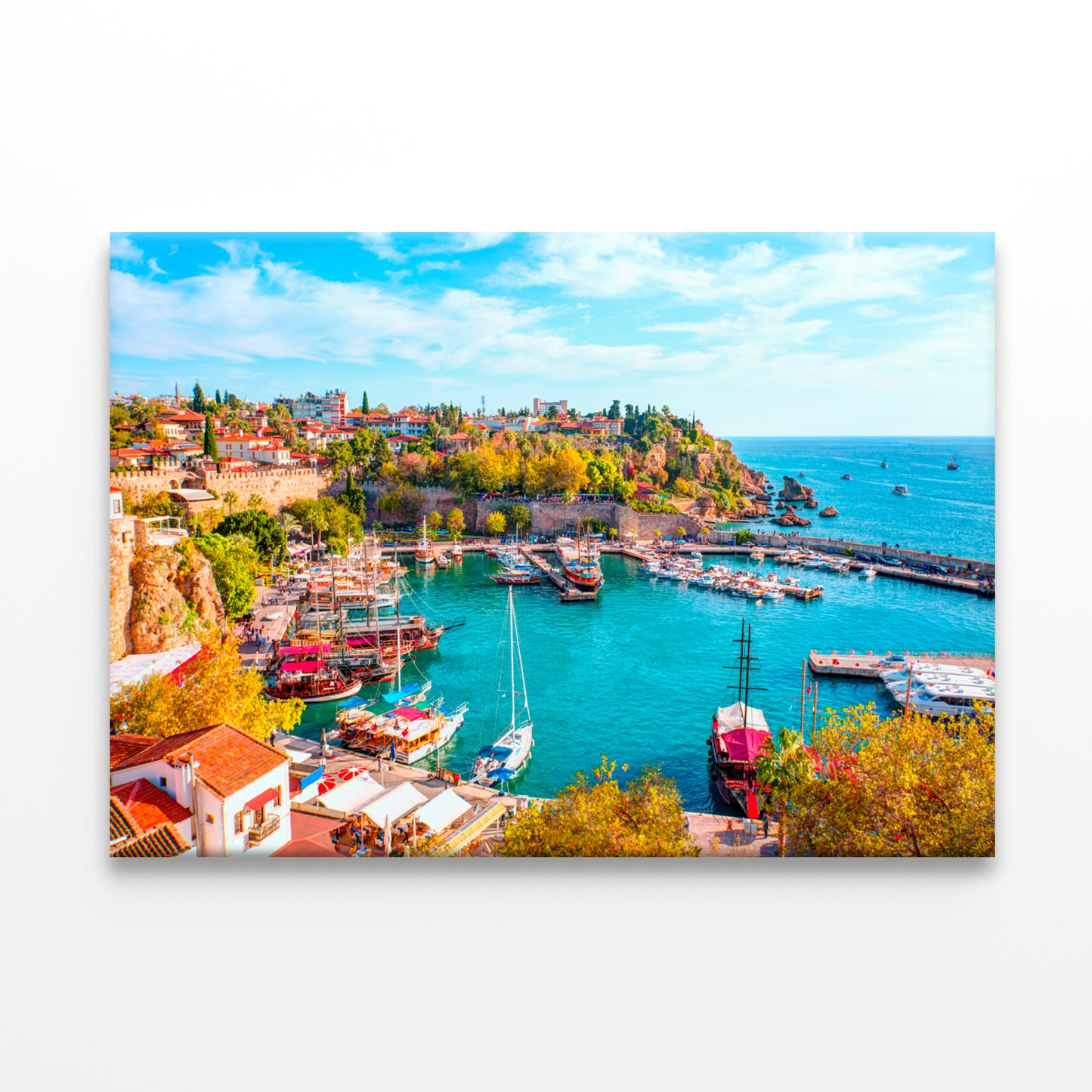 Old Town Kaleici Antalya Turkey Wall Art Decor 100% Australian Made