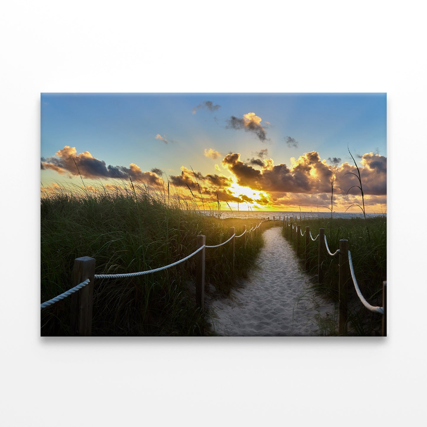 Delray Beach Coastal City in Florida Wall Art Decor 100% Australian Made