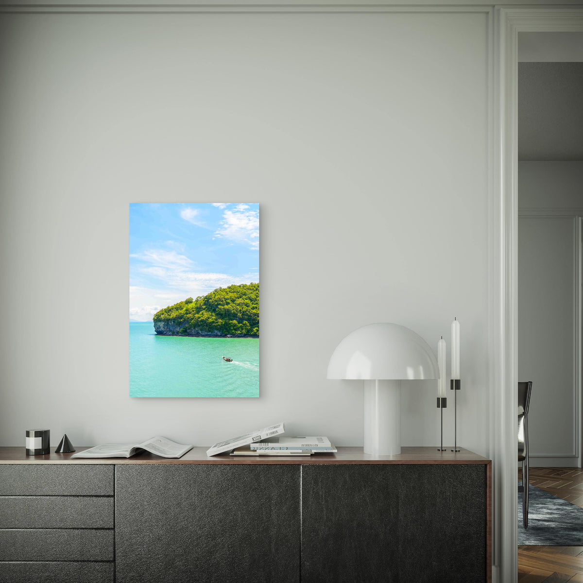 Beach Seascape Tropical Metal Print Ready to Hang