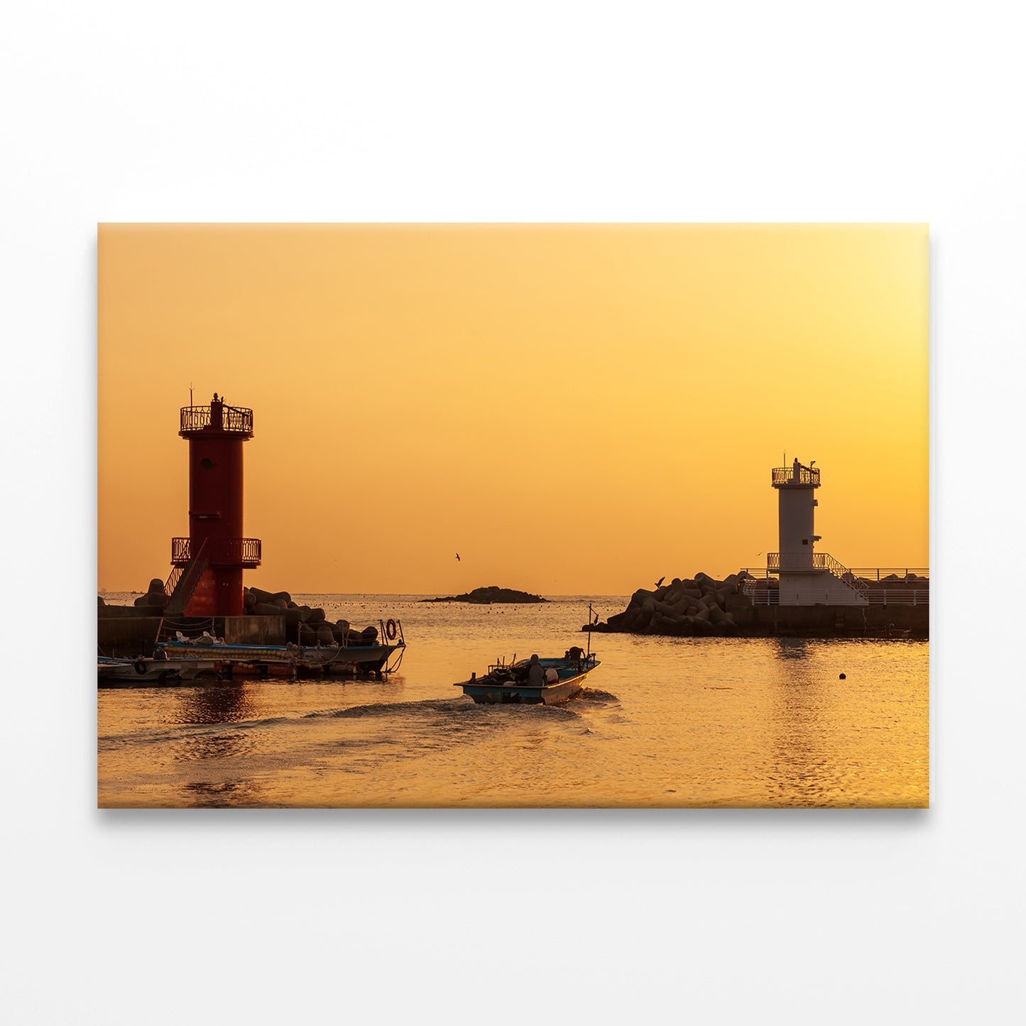 Sea Sunrise in Cheongsapo, Busan Wall Art Decor 100% Australian Made