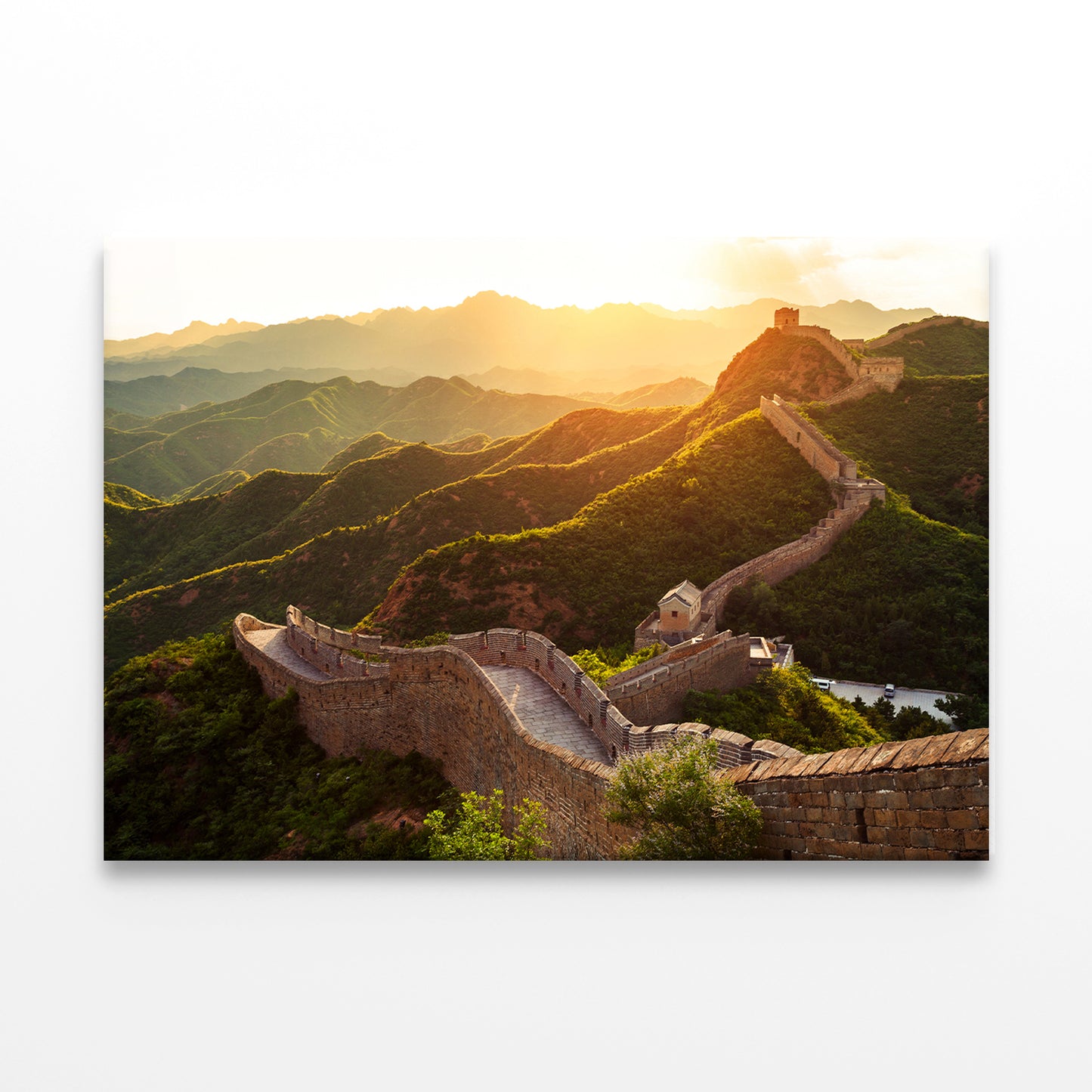 Great Wall under sunset sunshineWall Art Decor 100% Australian Made