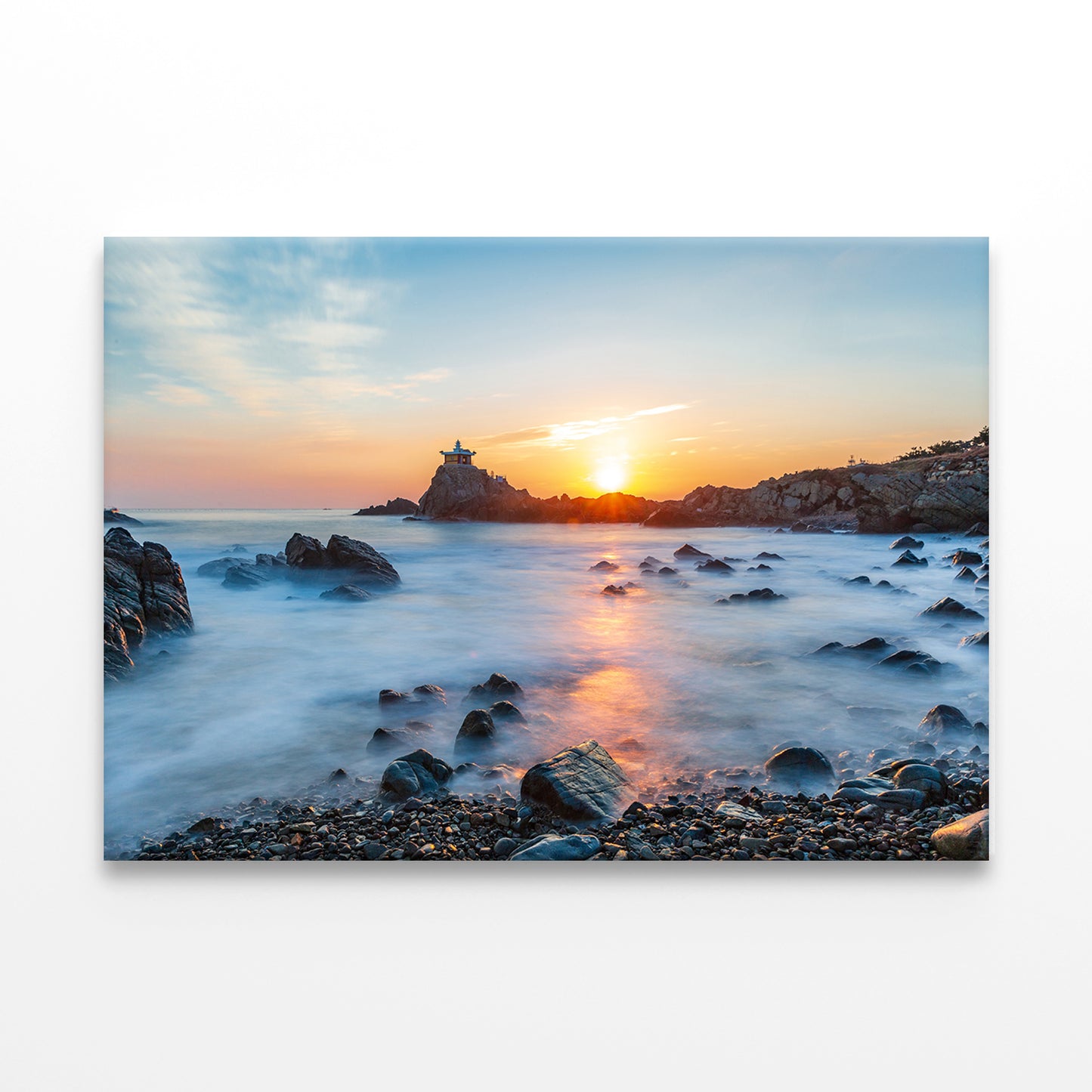 Morning Scenery of Busan Orangdae Wall Art Decor 100% Australian Made