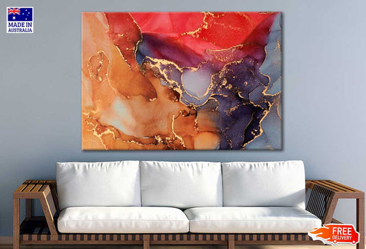 Tender And Dreamy Waves Abstract Print 100% Australian Made