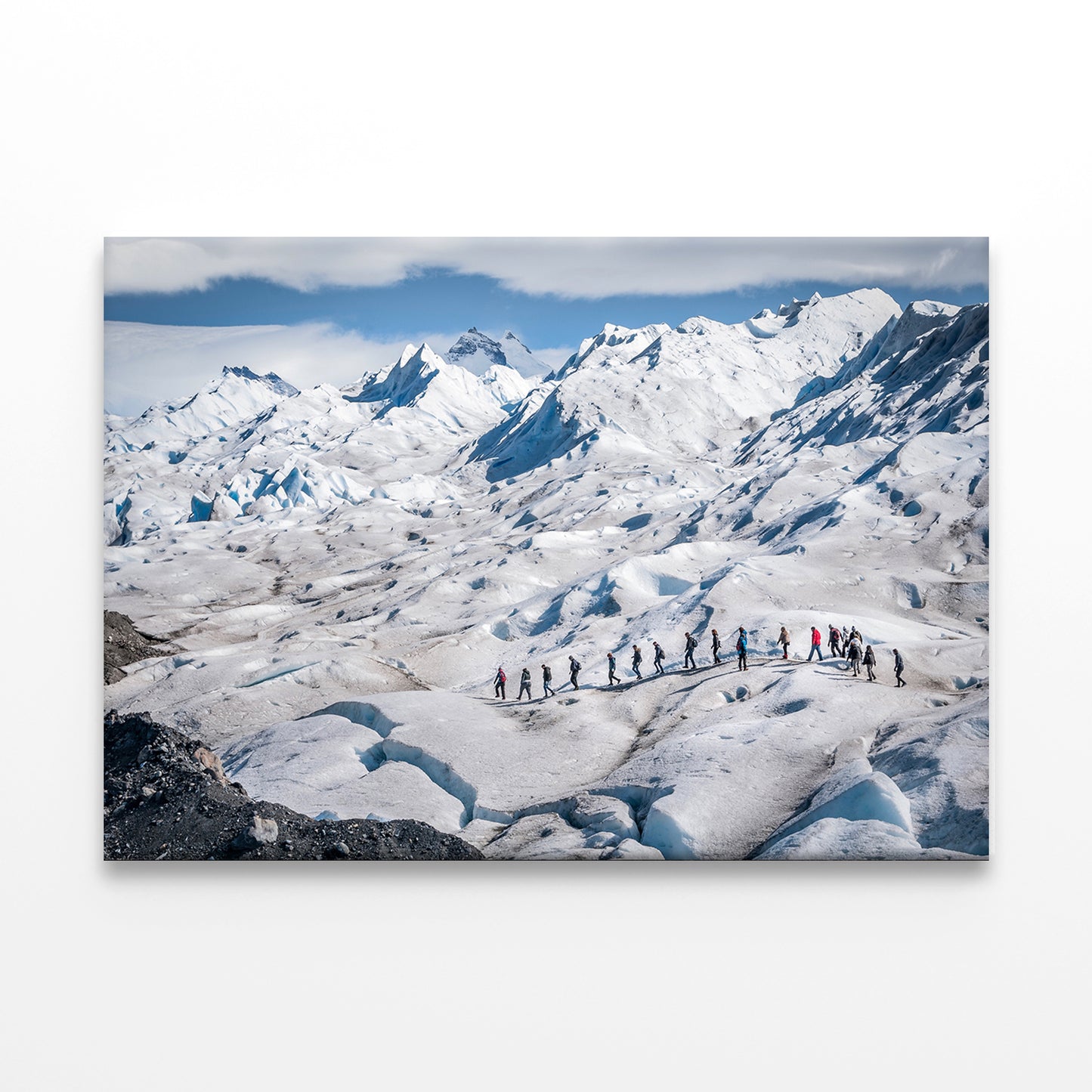 Perito Moreno Glacier in Andes Wall Art Decor 100% Australian Made