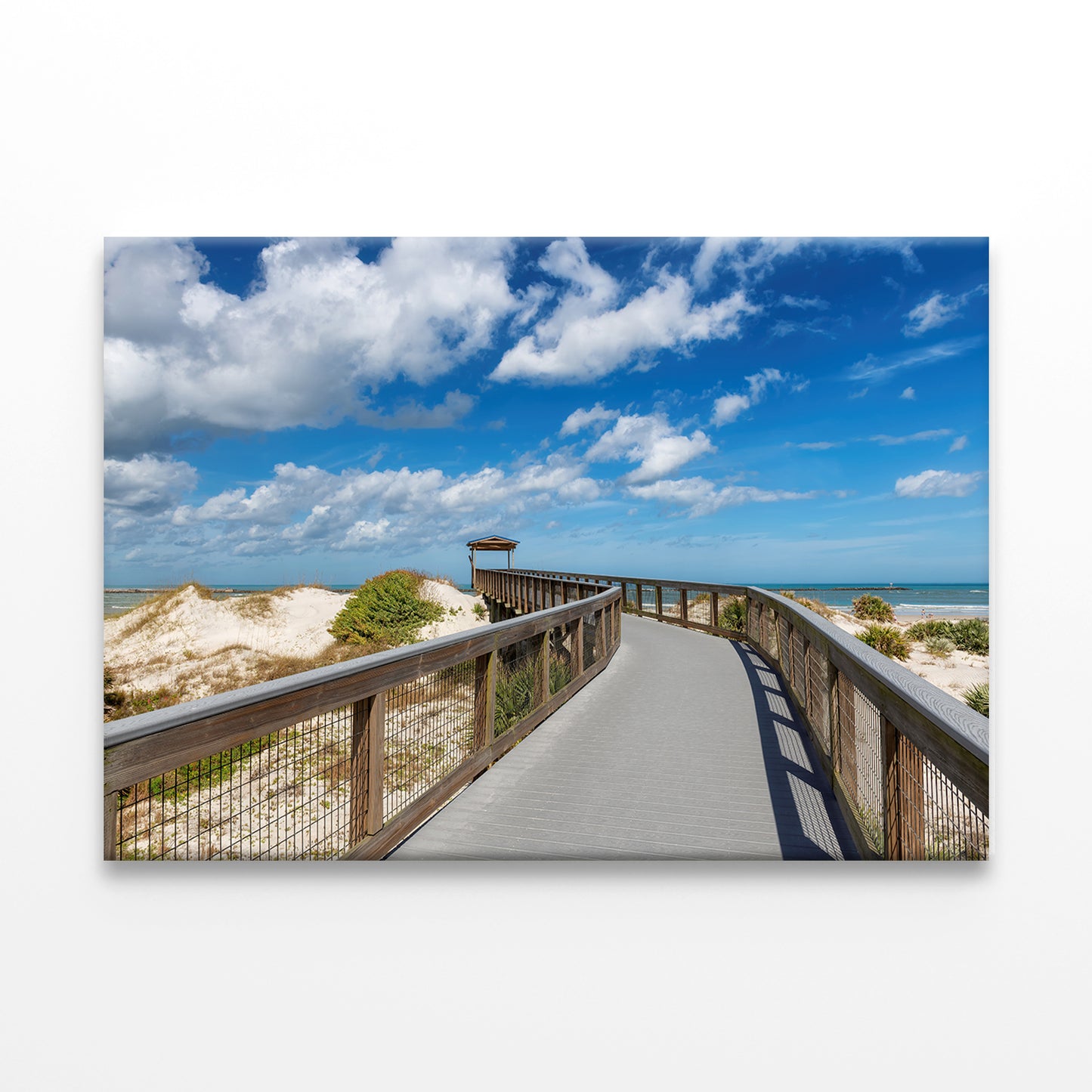 New Smyrna Dunes Park Boardwalk Wall Art Decor 100% Australian Made