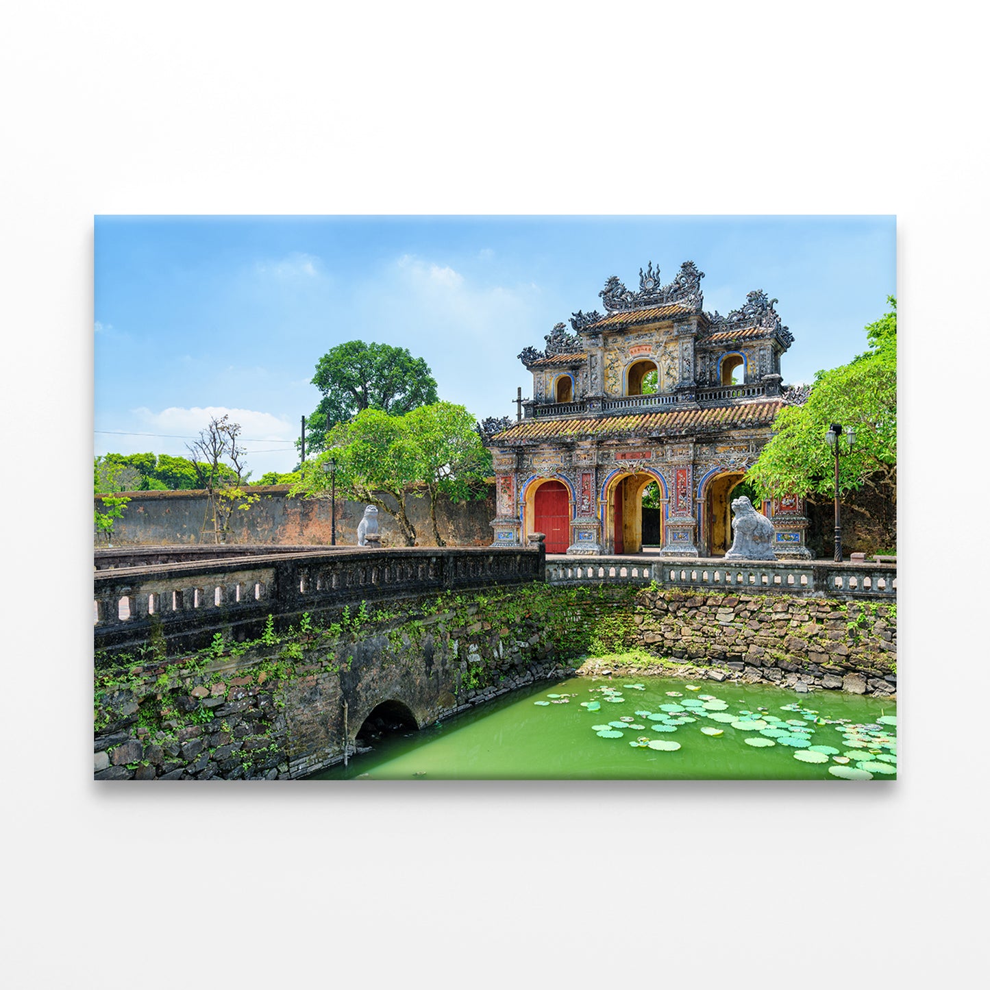 East Gate view of Hue Citadel Wall Art Decor 100% Australian Made