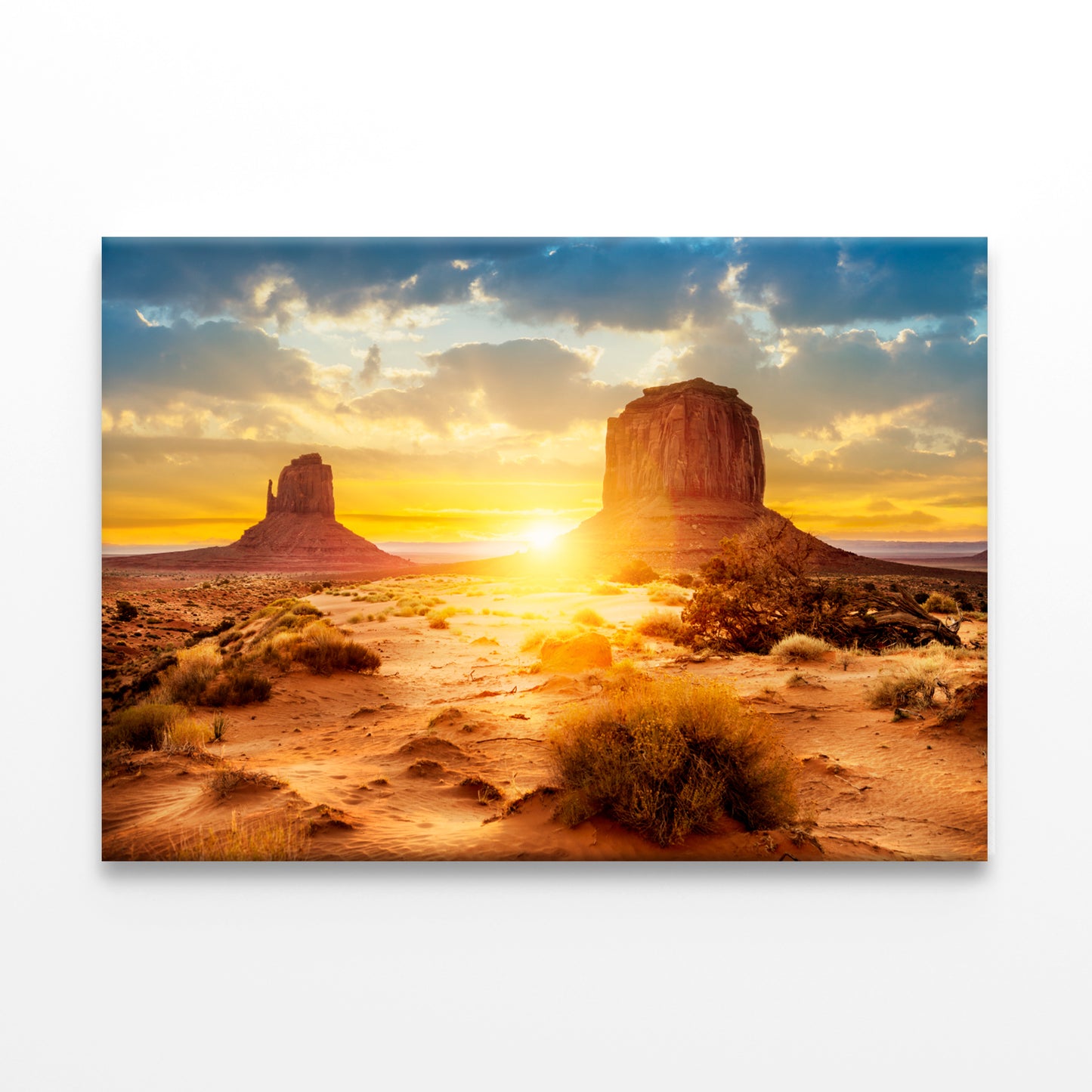 Sunset Sisters Monument Valley Wall Art Decor 100% Australian Made
