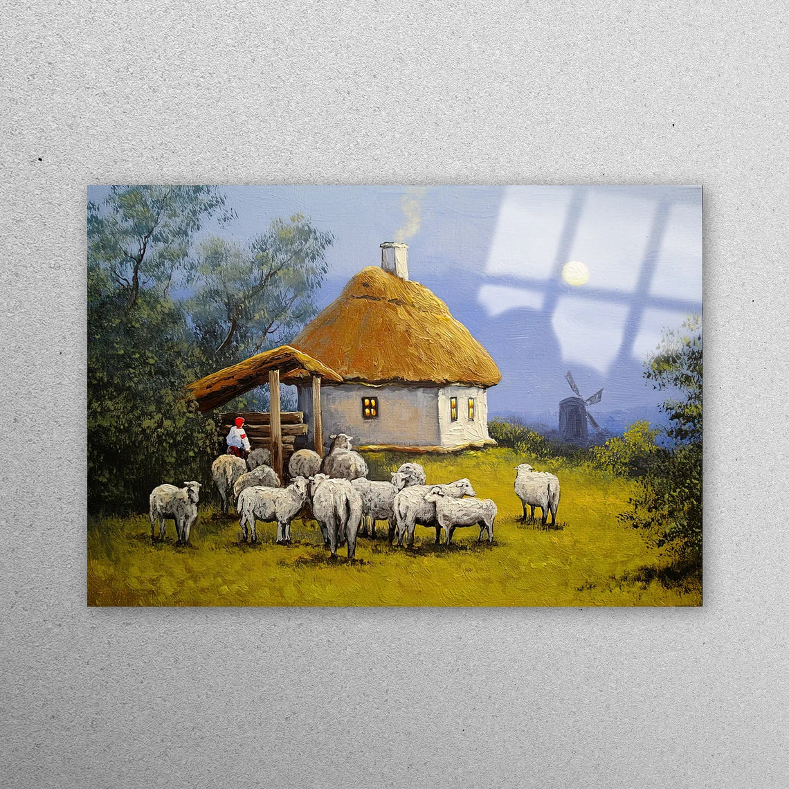 The Village - Acrylic selling Print Wall Art Decor