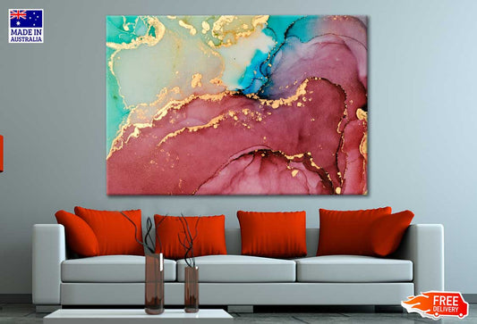 Natural Luxury Abstract Print 100% Australian Made