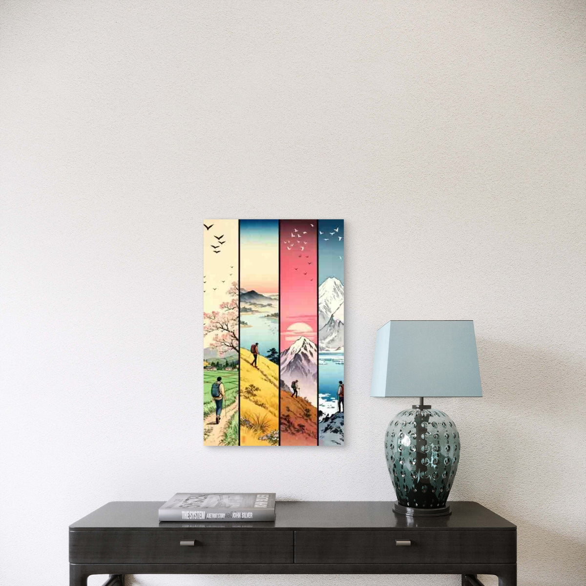 Vibrant Landscape & Scene 40x60cm Metal Print Ready to Hang