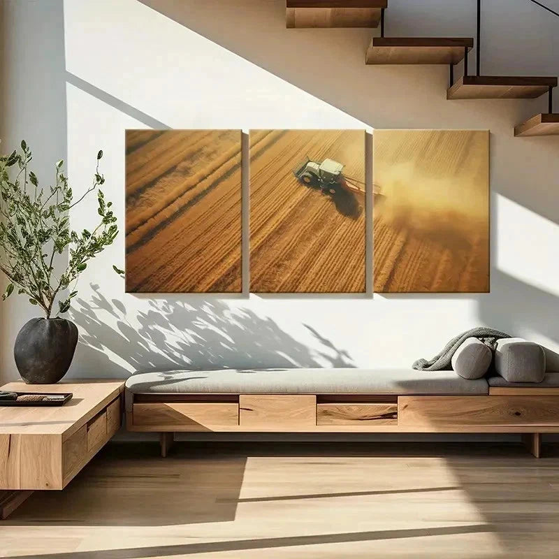 3pcs Black Cats in Famous Wall Art Set Canvas Framed 40x60cm - High Quality Print 100% Australian Made Wall Canvas Ready to Hang