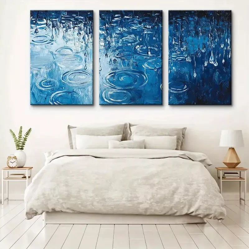 3pcs Abstract Pattern Canvas Framed 60x90cm - High Quality Print 100% Australian Made Wall Canvas Ready to Hang