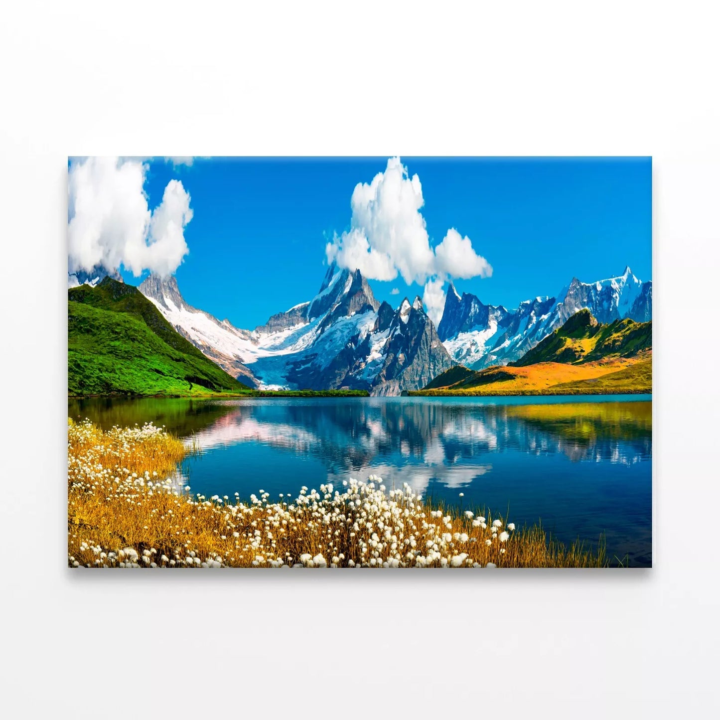 Sunrise View On Bernese Range Wall Art Decor 100% Australian Made