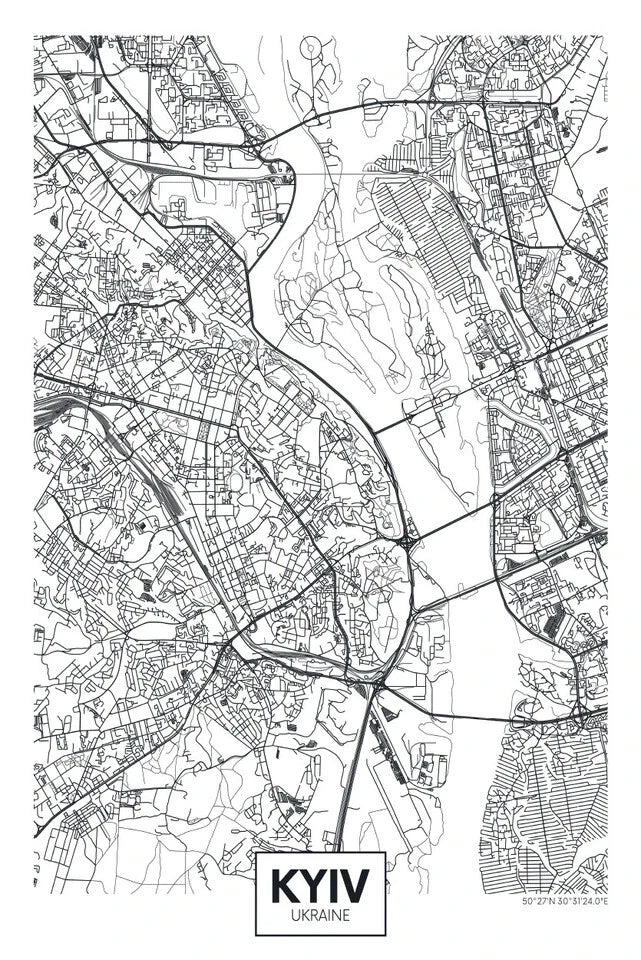 Laminated Australia Road map with details 91x61cm poster AU