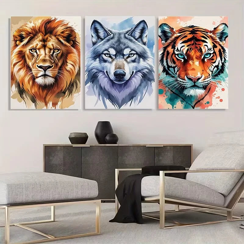 3pcs Peanut Butter Paste Cake Painting TI Wall Art Set Canvas Framed 60x90cm - High Quality Print 100% Australian Made Wall Canvas Ready to Hang