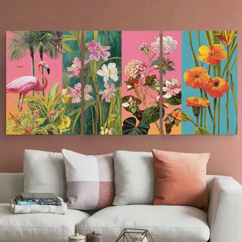 3pcs Tropical Décor Miami Florida Perfect 3pcs Tropical Décor Miami Florida Perfect Wall