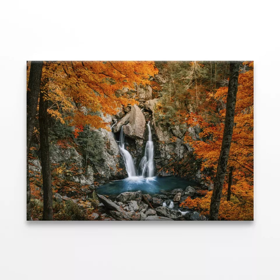 Bash Falls Waterfall New England Wall Art Decor 100% Australian Made