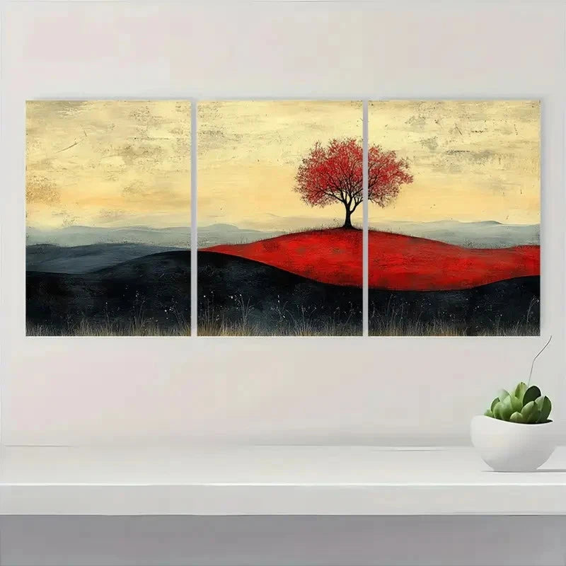 3pcs Minimalist Modern Vintage Farmhouse Perfect Wall Art Set Canvas Framed 40x60cm - High Quality Print 100% Australian Made Wall Canvas Ready to Hang