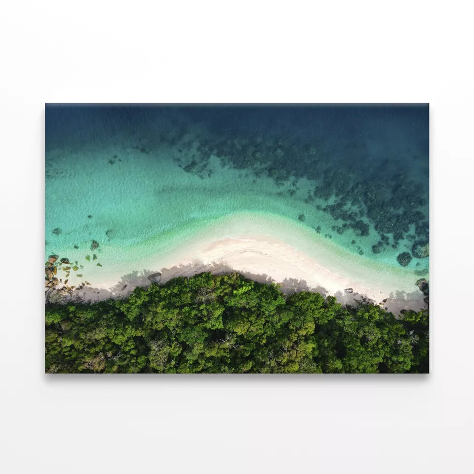 Fitzroy Island Cairns Queensland Wall Art Decor 100% Australian Made