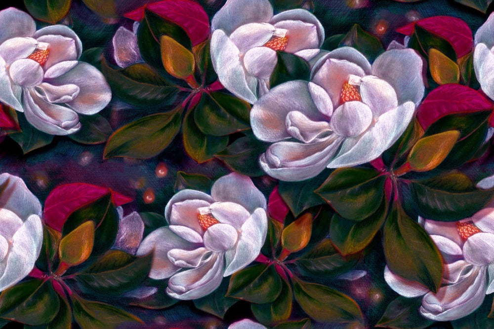 Colorful Flowers Oil Painting Home Decor Premium Quality Poster Print Choose Your Sizes