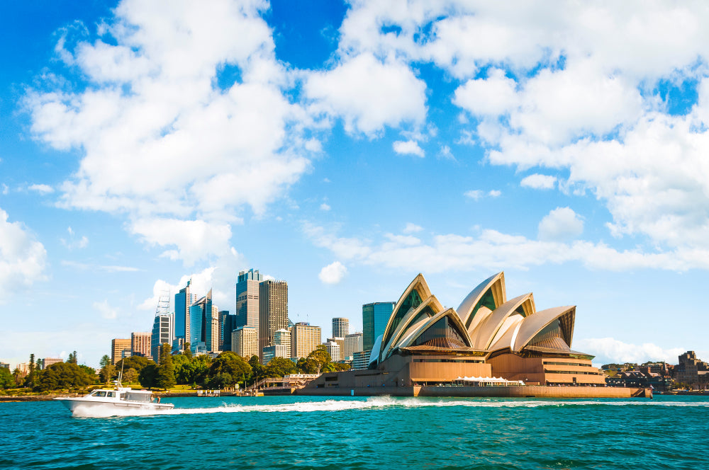 Opera House & City View Photograph Print 100% Australian Made
