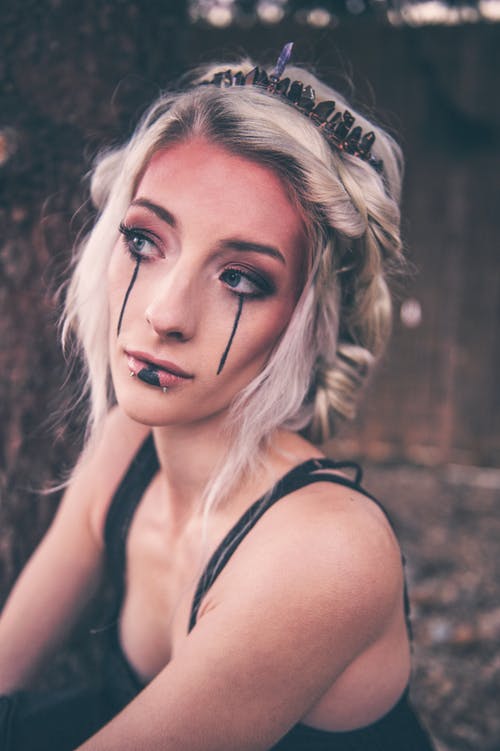 Lady with Makeup Fashion Portrait Photograph Print 100% Australian Made