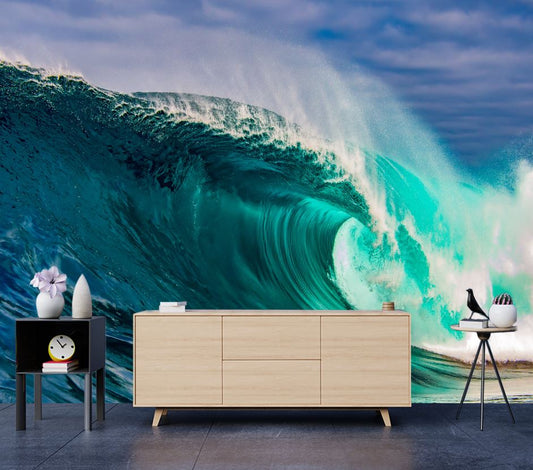 Wallpaper Murals Peel and Stick Removable Stunning Sea Wave Crashing High Quality