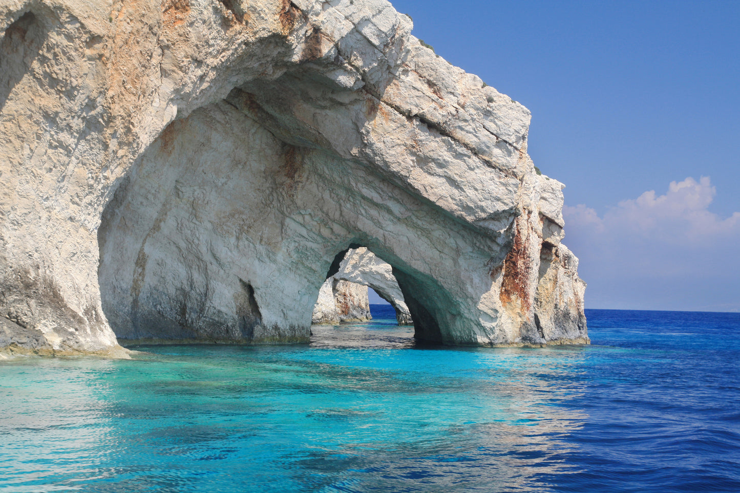 Blue Caves of Zakynthos Photograph Print 100% Australian Made