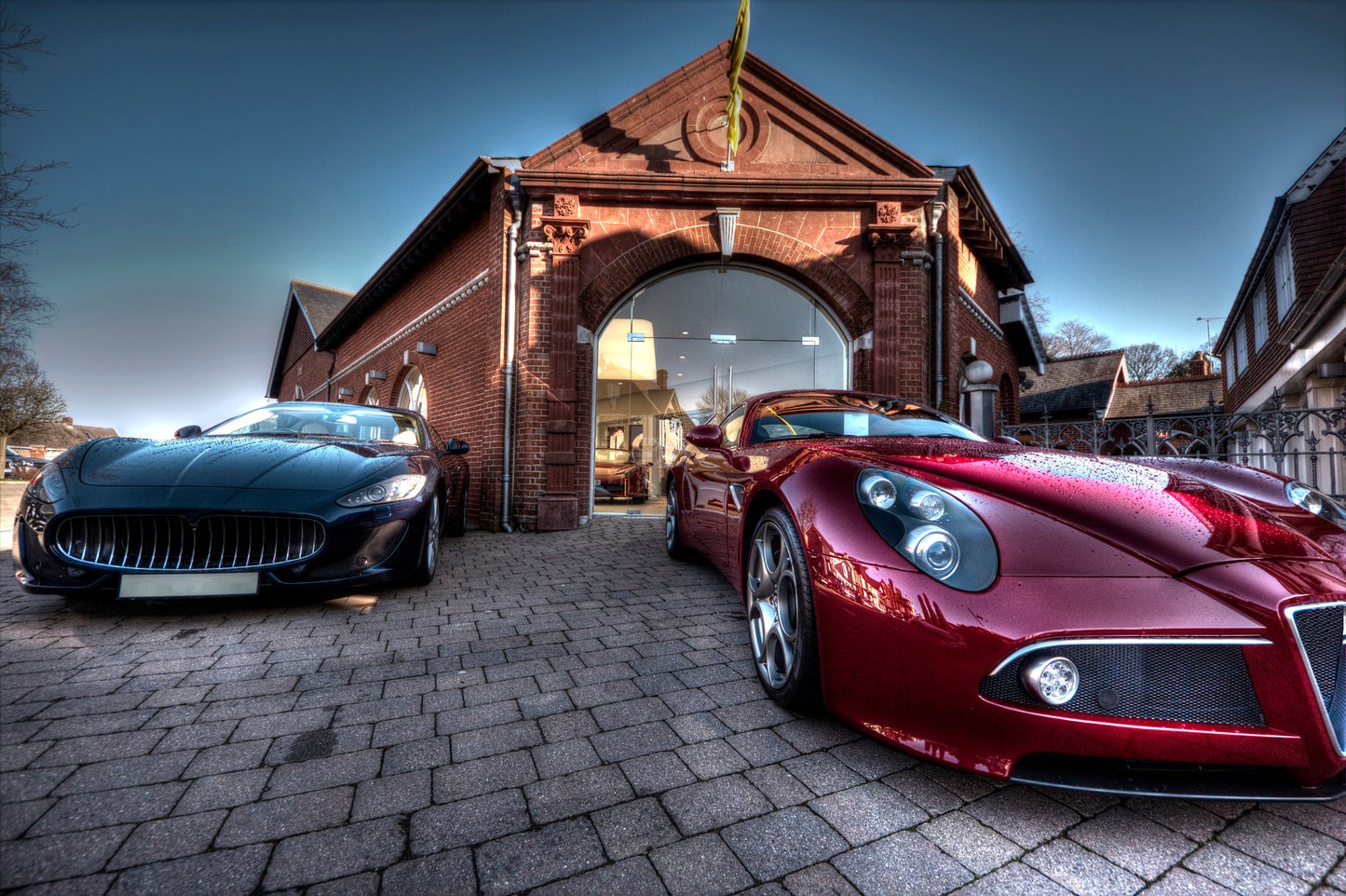 Sports Cars & House Photograph Print 100% Australian Made