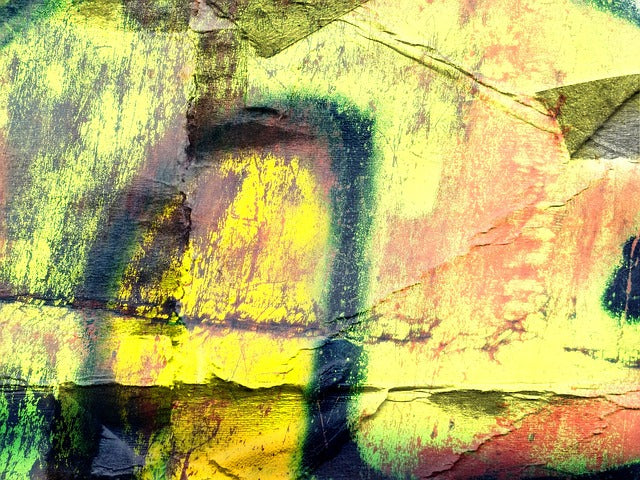 Colorful Abstract Watercolor Painting Print 100% Australian Made