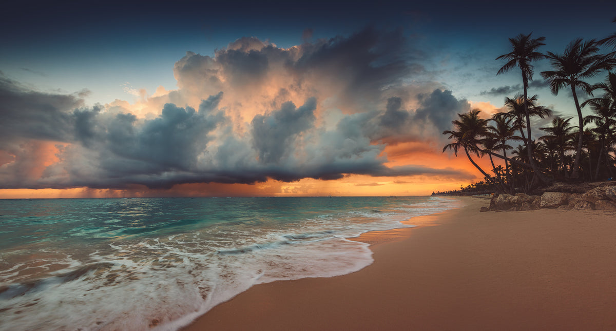 Sunset Sky Over Sea Photograph Print 100% Australian Made