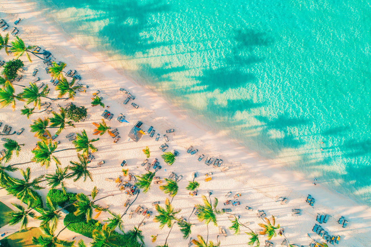 Sea Shore Aerial View Photograph Print 100% Australian Made