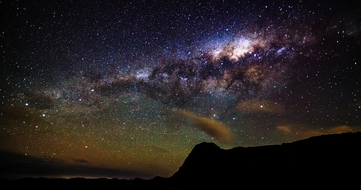 Milkyway View Over Mountain Print 100% Australian Made