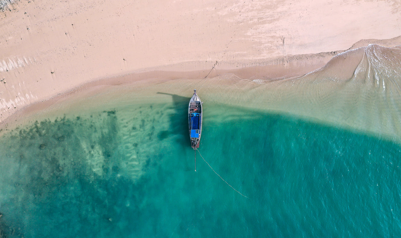 Sea Shore Aerial View Photograph Home Decor Premium Quality Poster Print Choose Your Sizes