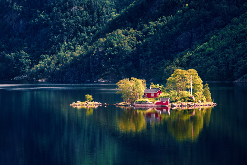 Lake & Forest Scenery Photograph Print 100% Australian Made