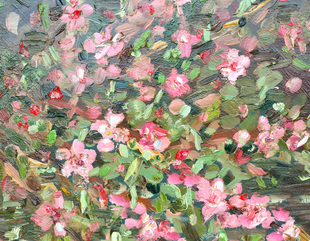 Colourful Floral Watercolour Painting Print 100% Australian Made