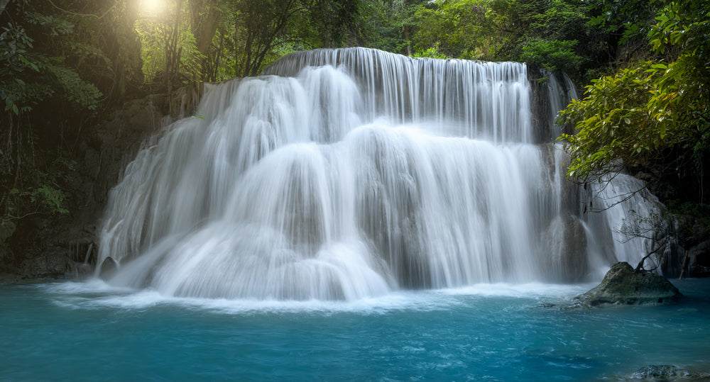 Stunning Waterfall in Forest Photograph Print 100% Australian Made