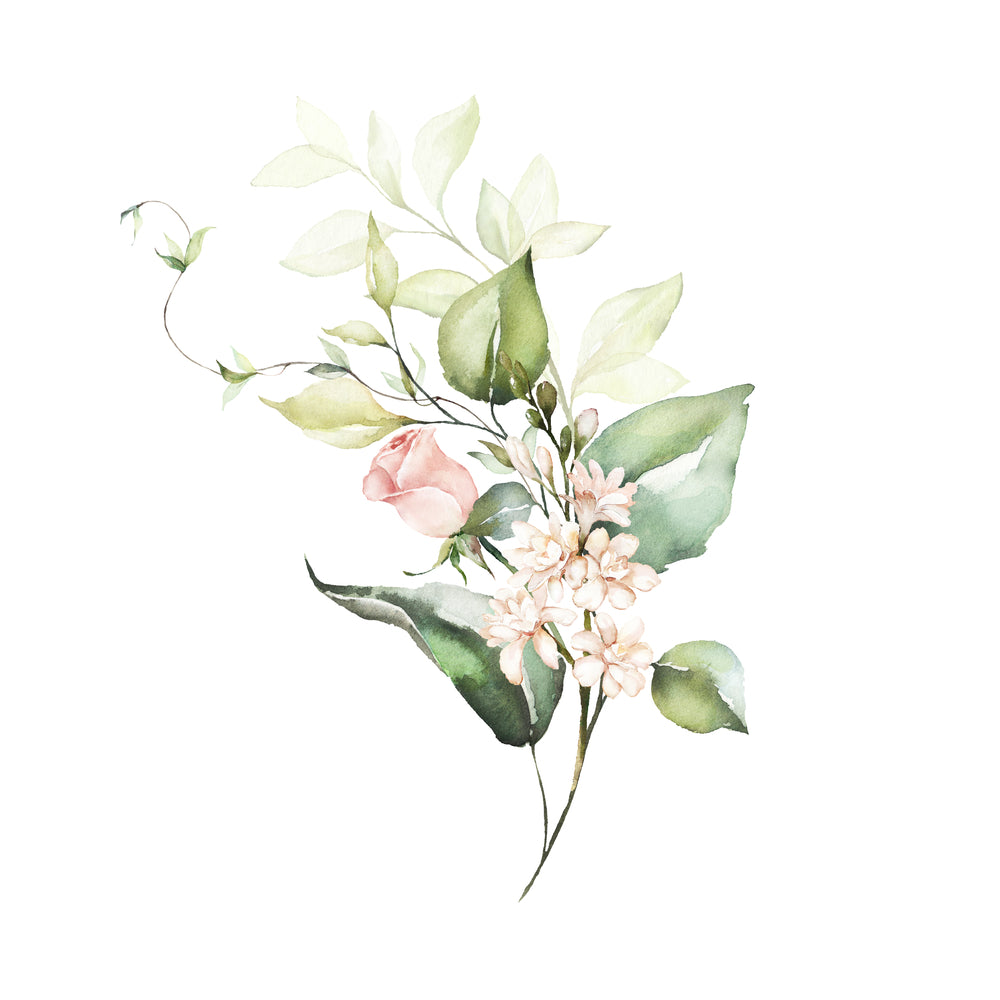 Square Canvas Rose Flowers Plant Painting High Quality Print 100% Australian Made