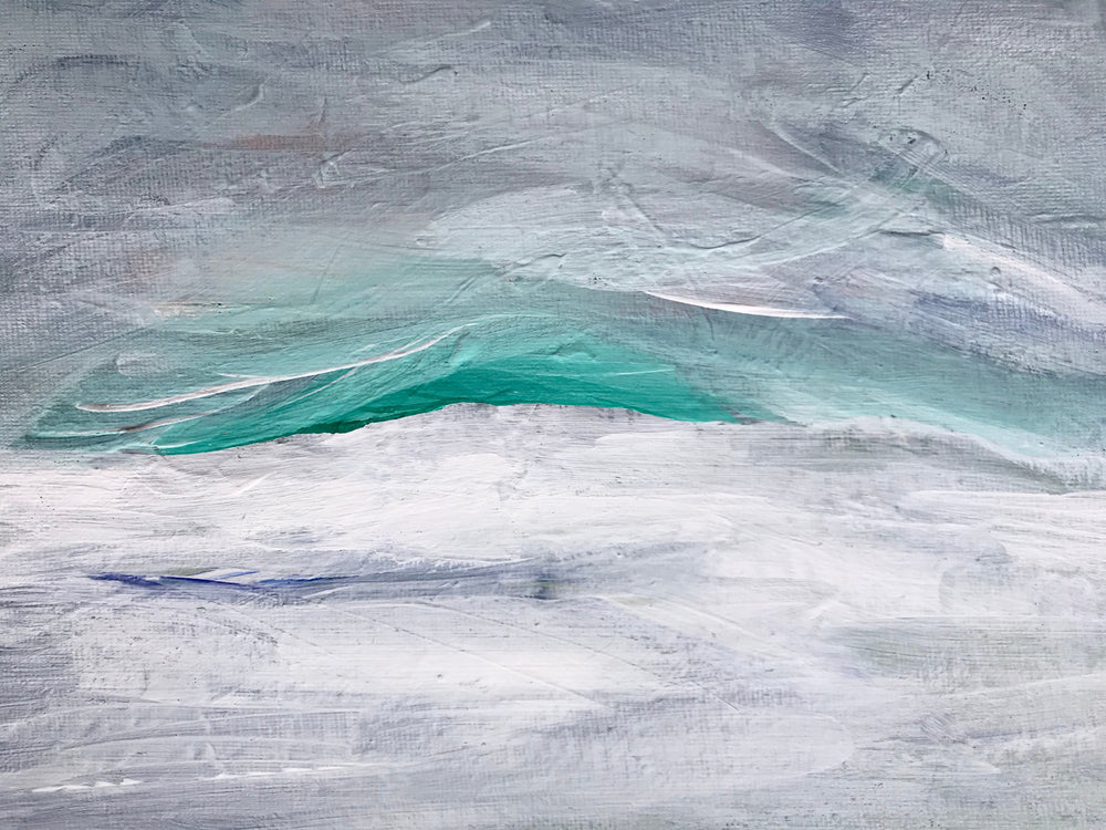 Colorful Abstract Painting Design Print 100% Australian Made