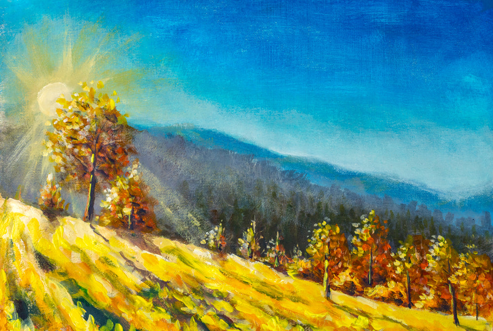 Nature Scenery Oil Painting Print 100% Australian Made