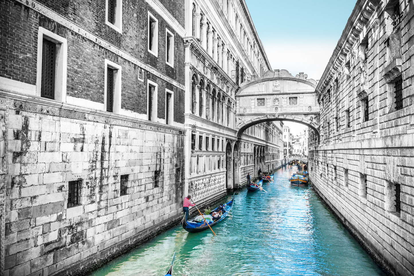 Canal Between Houses Photograph Print 100% Australian Made