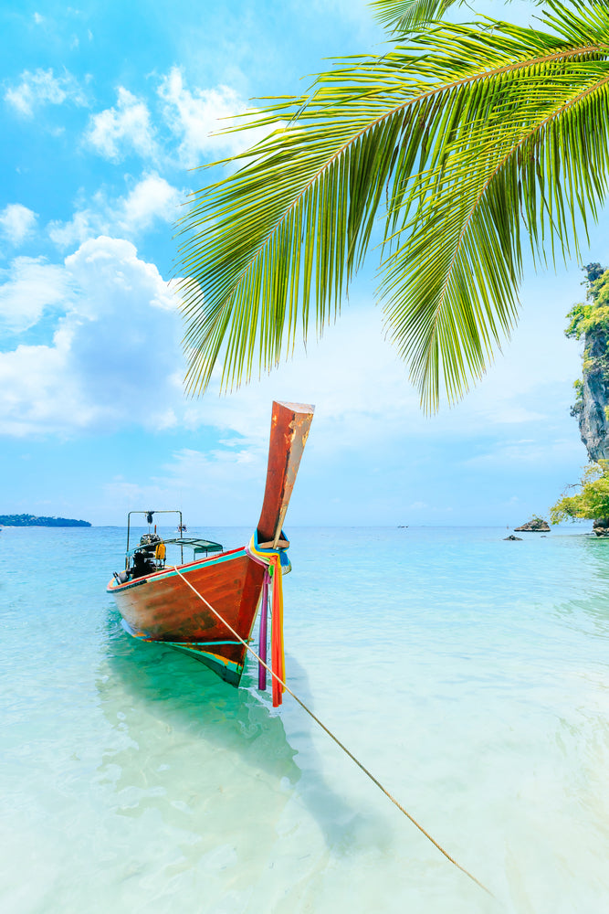 Boat on Stunning Sea Photograph Print 100% Australian Made