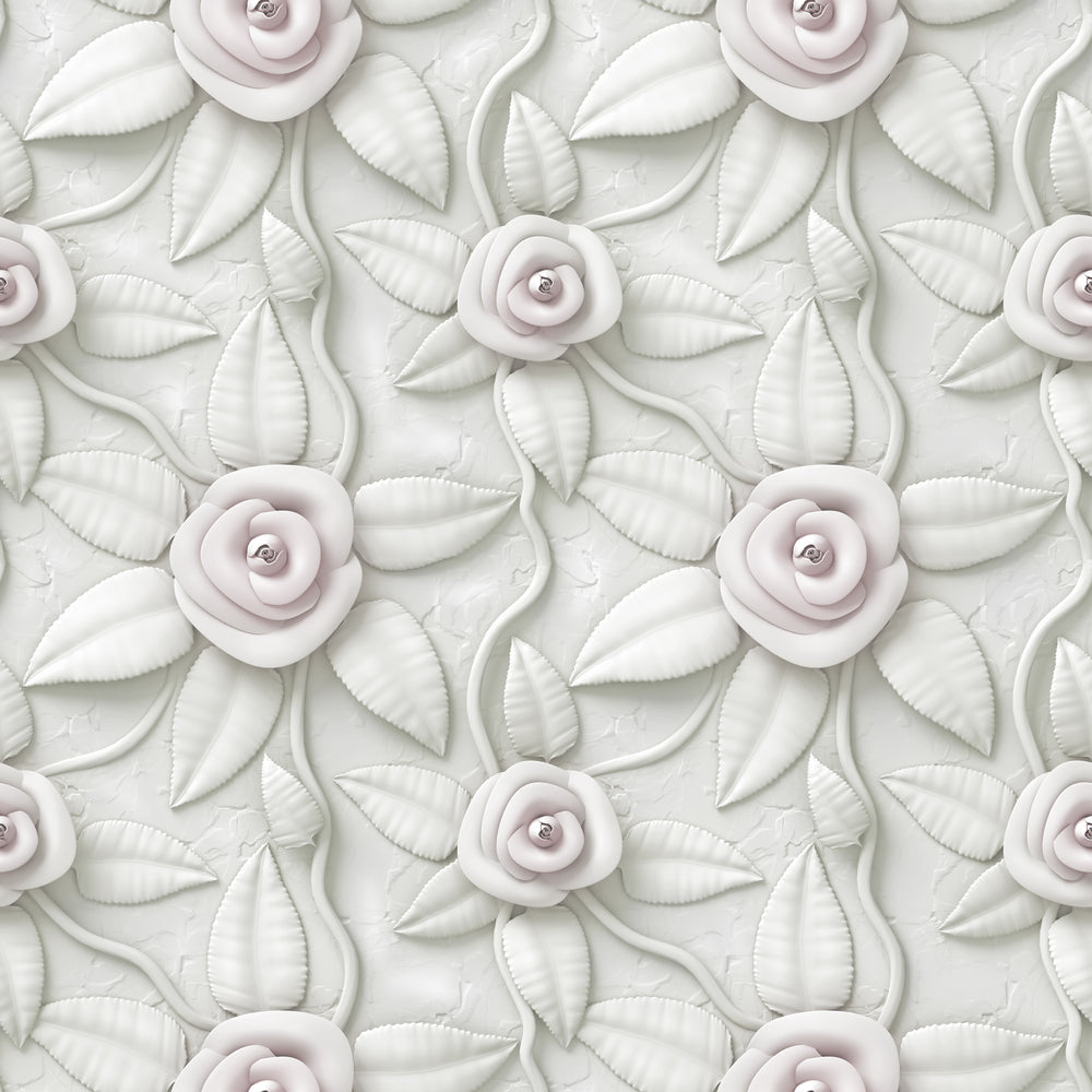 Square Canvas Floral 3D Sculpture Photograph High Quality Print 100% Australian Made